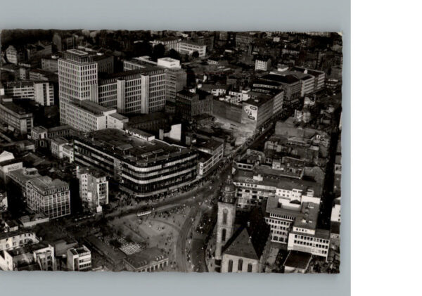 Frankfurt Main Fliegeraufnahme An der Hauptwache