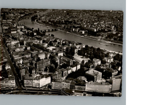 Frankfurt Main Fliegeraufnahme Muenchener Strasse