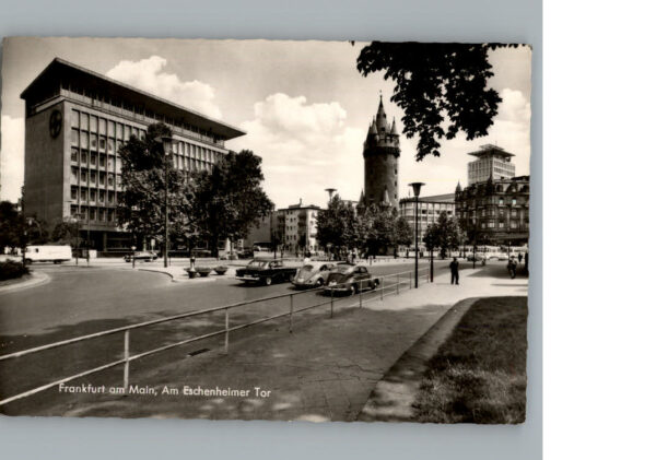 Frankfurt Main Am Eschenheimer Tor Bayer-Haus