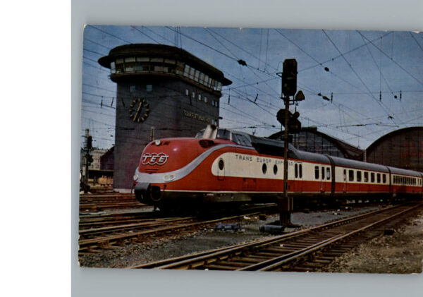 Frankfurt Main Eisenbahn Trans-Europ-Express Helvetia