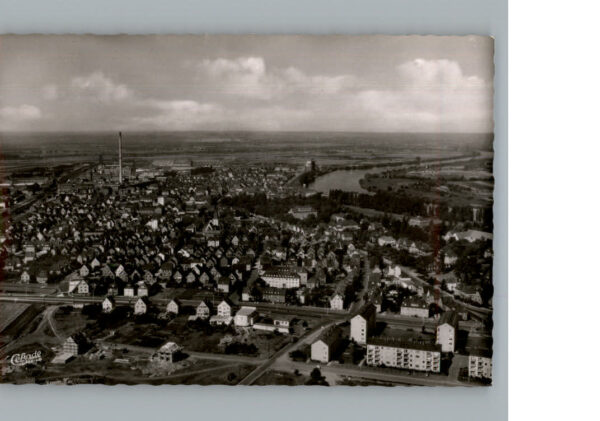 Ruesselsheim Main Fliegeraufnahme