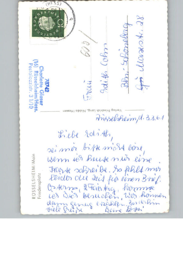 Ruesselsheim Main Friedensplatz – Bild 2
