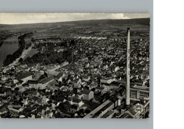 Ruesselsheim Main Fliegeraufnahme