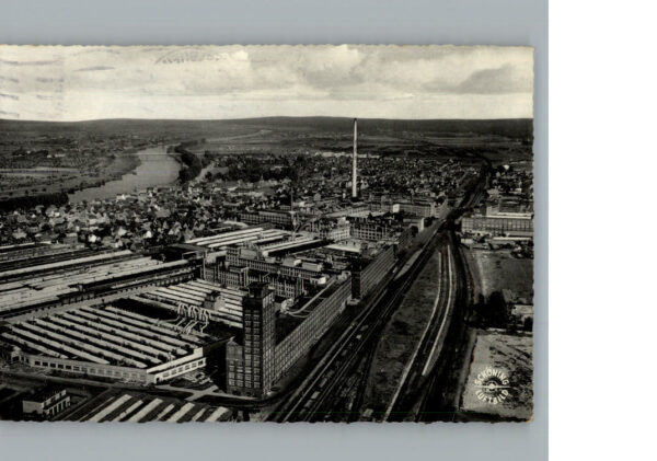 Ruesselsheim Main Fliegeraufnahme