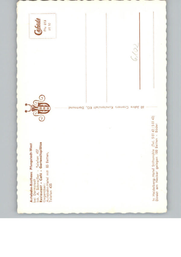 Pfungstadt Autobahn-Rasthaus Pfungstadt-West – Bild 2