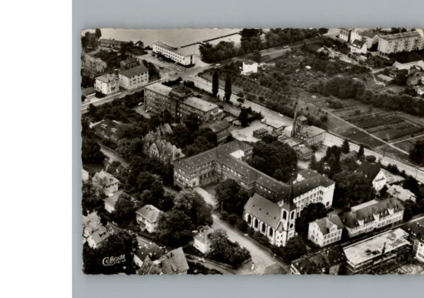 Darmstadt Fliegeraufnahme Diakonissenhaus Elisabethenstift