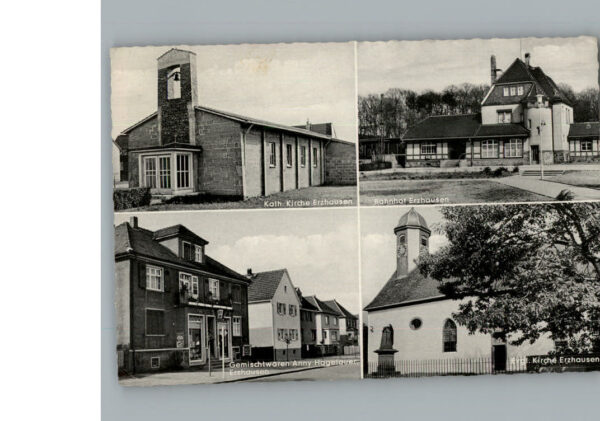 Erzhausen Hessen Bahnhof Gemischtwaren Anny Hagelauer, ...