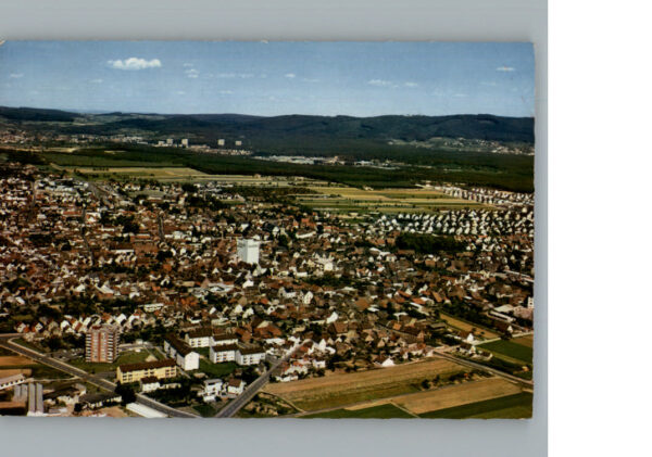 Darmstadt Fliegeraufnahme