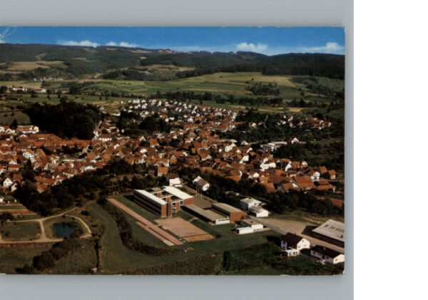 Fraenkisch-Crumbach Fliegeraufnahme