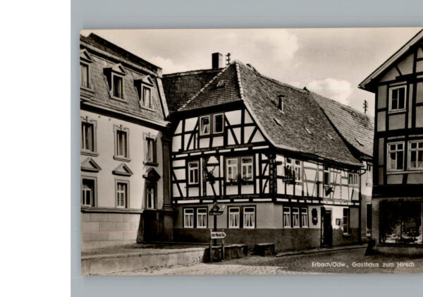 Erbach Odenwald Gasthaus Zum Hirsch