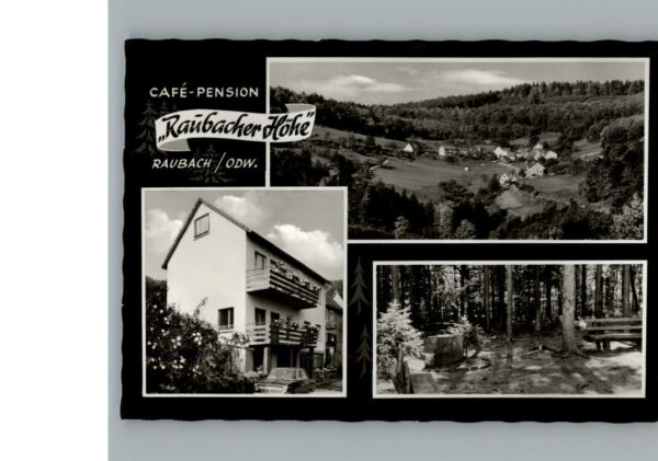 Raubach Odenwald Cafe Pension Raubacher Hoehle