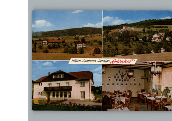 Erlenbach Bergstrasse Gasthaus-Pension Erlenhof