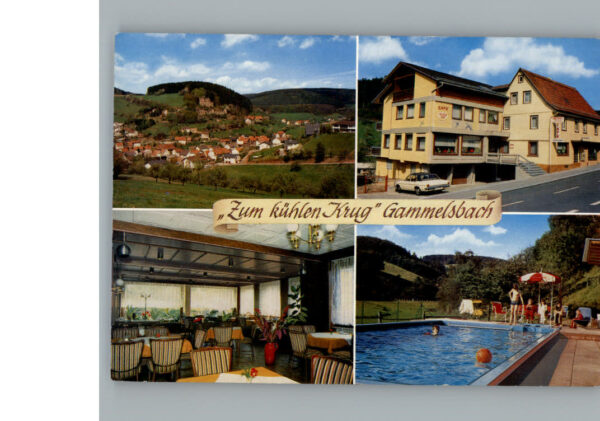 Gammelsbach Gasthaus Pension Zum kuehlen Krug