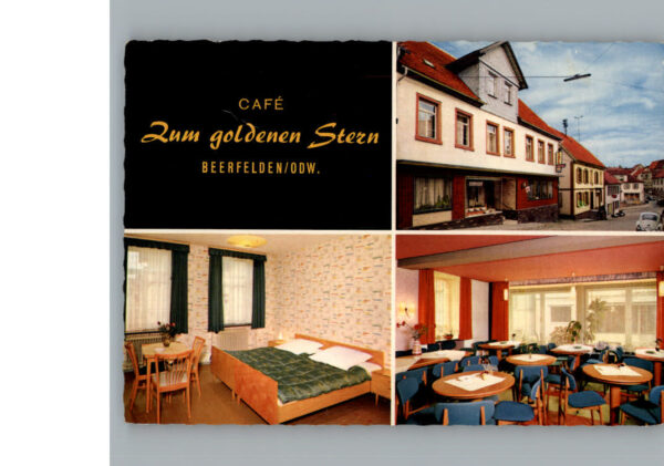 Beerfelden Odenwald Pension Cafe Zum goldenen Stern