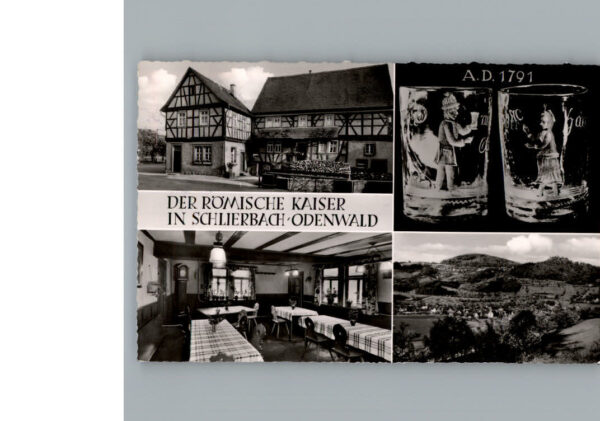 Schlierbach Bergstrasse Gasthaus Pension Zum Roemischen Kaiser