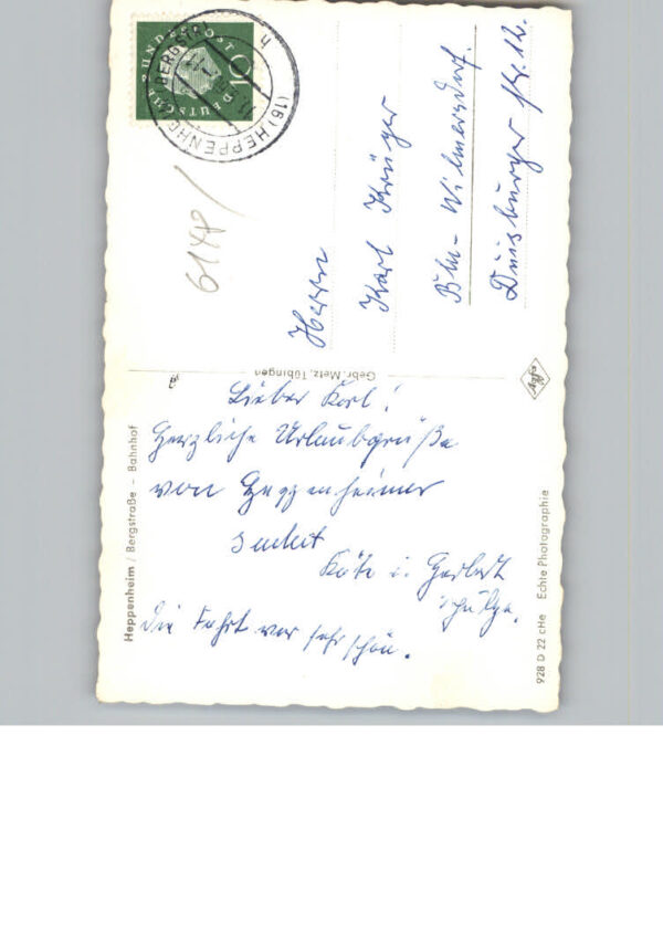 Heppenheim Bergstrasse Bahnhof – Bild 2