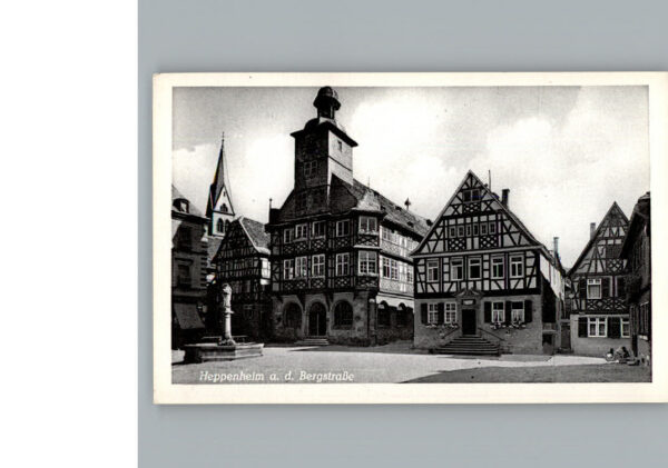 Heppenheim Bergstrasse Marktplatz