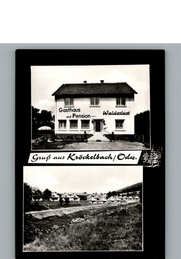Kroeckelbach Odenwald Gasthaus Pension Waldeslust