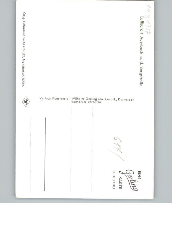 Auerbach Fliegeraufnahme – Bild 2