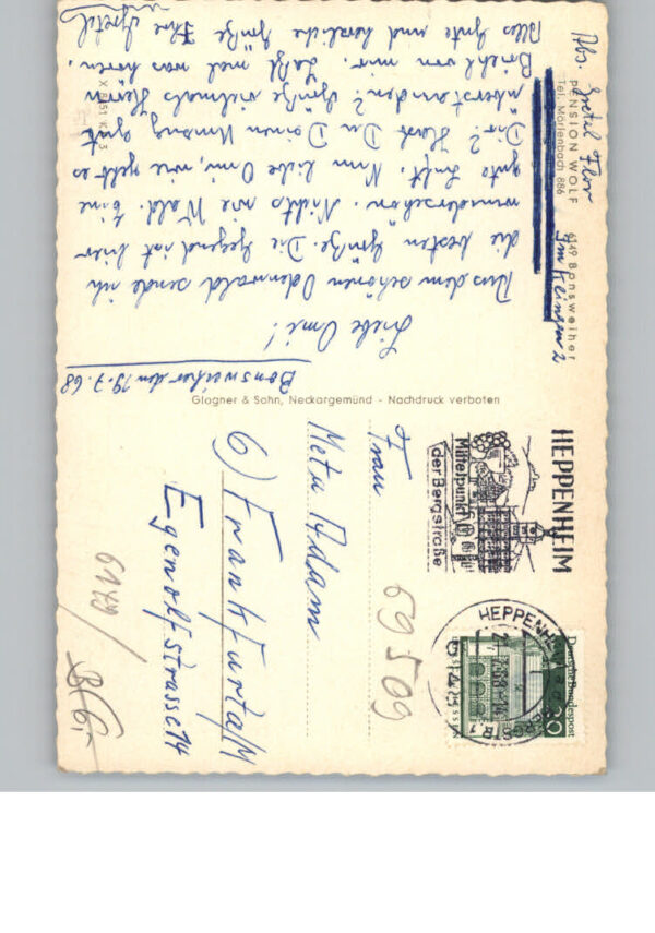 Bonsweiher Pension Wolf – Bild 2