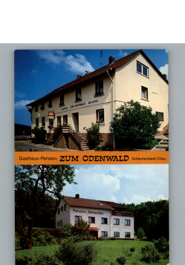 Schannenbach Gasthaus Pension Zum Odenwald