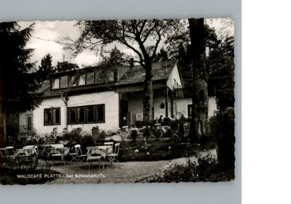 Bad Schwalbach Waldcafe Platte