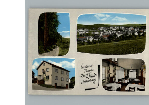 Hettenhain Gasthaus Pension Zur Weide
