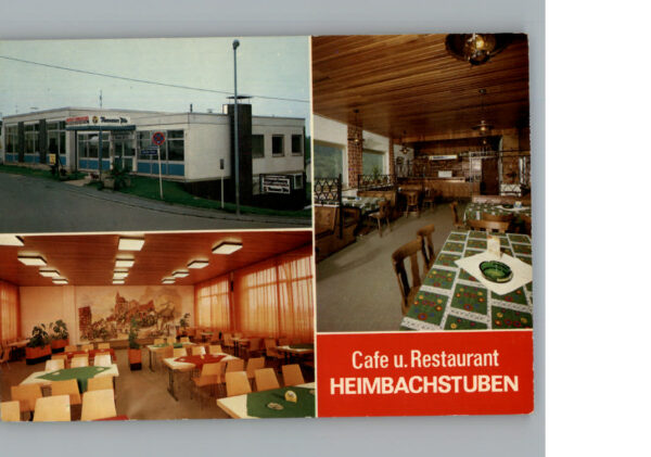 Bad Schwalbach Cafe Restaurant Heimbachstuben