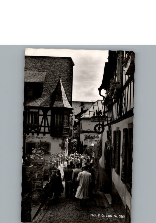 Ruedesheim Rhein Drosselgasse