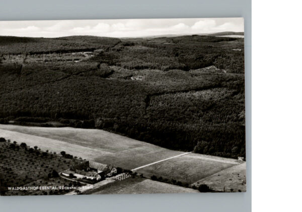 Ruedesheim Rhein Fliegeraufnahme Gasthof Ebental