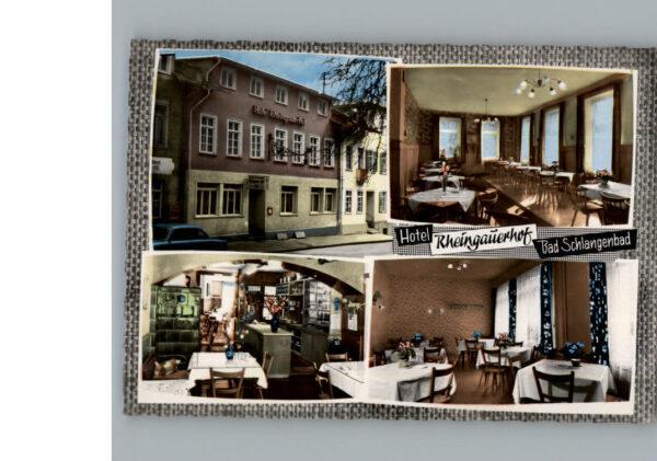 Schlangenbad Taunus Hotel Restaurant Rheingauer Hof