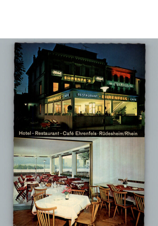 Ruedesheim Rhein Hotel Restaurant Cafe Ehrenfels