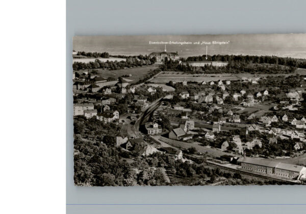 Koenigstein Taunus Fliegeraufnahme