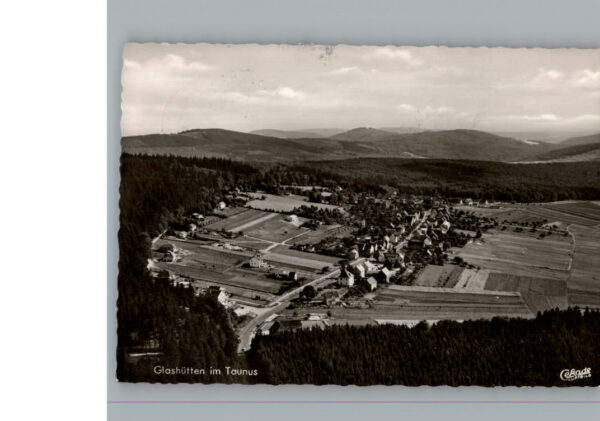Glashuetten Taunus Fliegeraufnahme