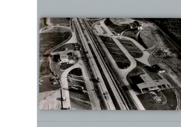 Bad  Camberg Fliegeraufnahme Autobahn-Raststaette