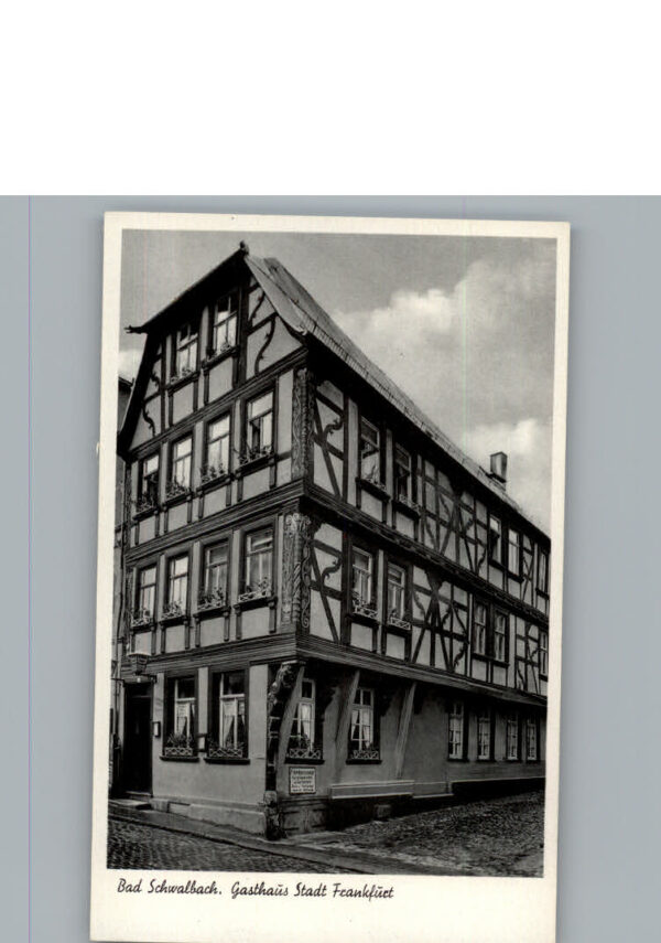 Bad Schwalbach Gasthaus Stadt Frankfurt