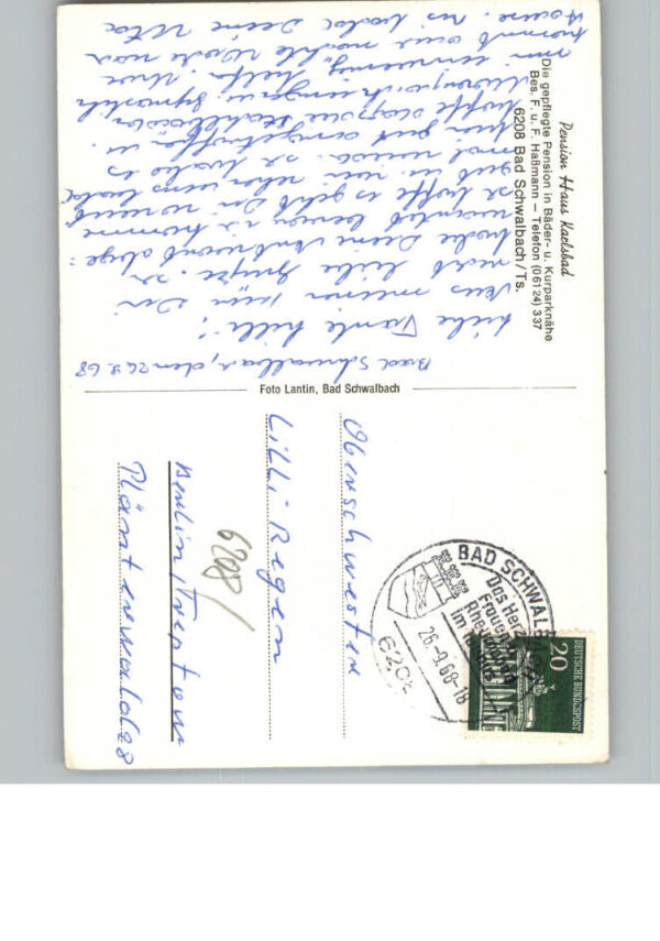 Bad Schwalbach Pension Haus Karlsbad – Bild 2