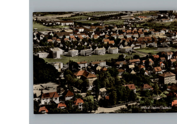 Bad Soden Taunus Fliegeraufnahme
