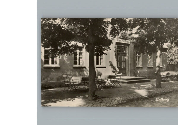 Kolberg Ostseebad Kolobrzeg Gaststaette Alter Dorfkrug