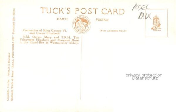 Adel UK Queen Mary Princesses Elisabeth – Bild 2
