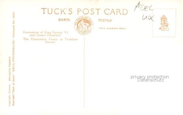 Adel UK King George VI Queen Elisabeth – Bild 2