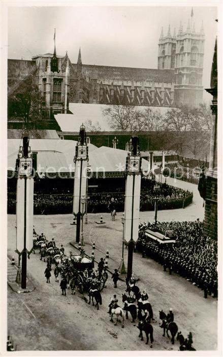 Adel UK King George Queen Elisabeth