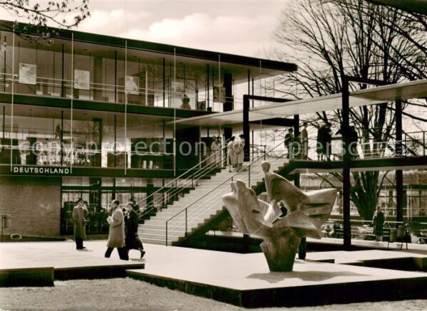 Exposition Internationale Bruxelles 1958 Weltausstellung Deutschland