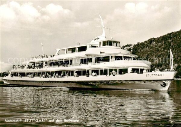 Schiffe Ships Navires Motorschiff Stuttgart Bodensee