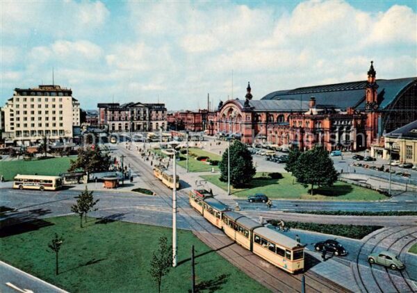Strassenbahn Tramway-- Bremen Hauptbahnhof