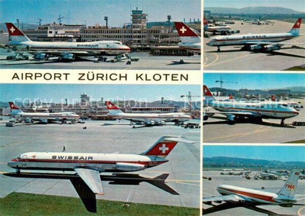 Flughafen Airport Aeroporto Zuerich Kloten