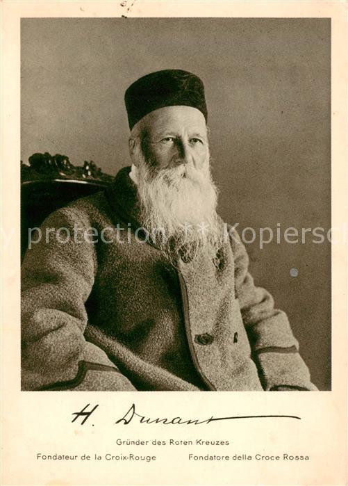 Persoenlichkeiten Henri Dunant Gruender Roten Kreuz