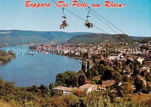 Sessellift Chairlift Telesiege Boppard Die Perle am Rhein