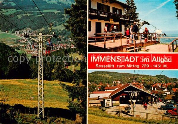 Sessellift Chairlift Telesiege Immenstadt am Allgaeu