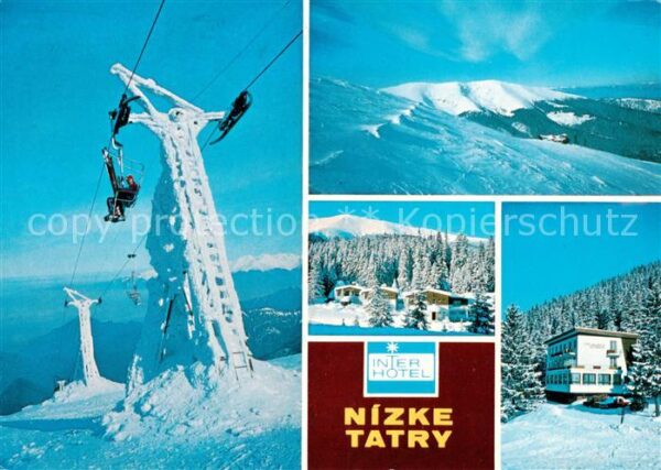 Sessellift Chairlift Telesiege Nizke Tatry